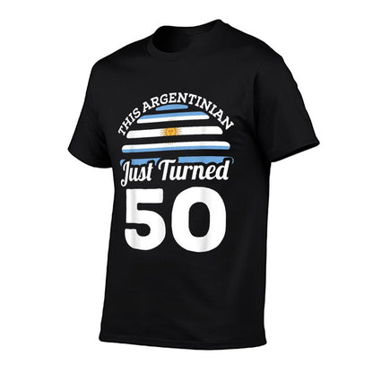 This Argentinian Just Turned 50 Argentina 50th Birthday Gift  Moisture-wicking T-Shirt