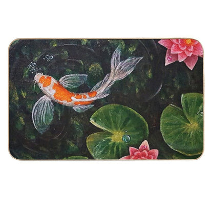 Koi Pond  Eco-Friendly Bath Mat