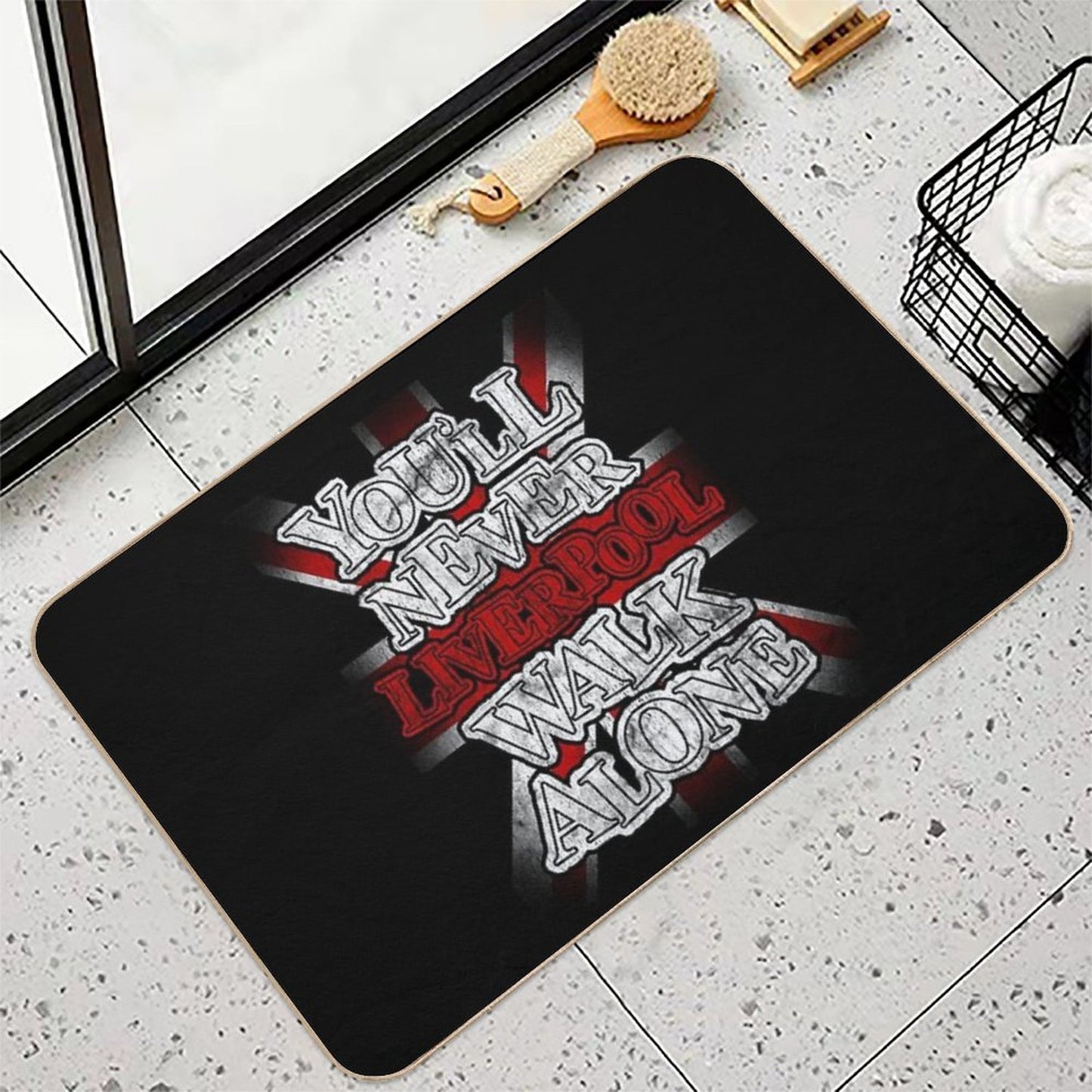 Liverpool - You'll Never Walk Alone  Easy To Clean Bath Mat