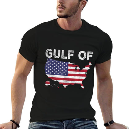 Vintage Gulf Of United States Of America USA Map Classic T-Shirt