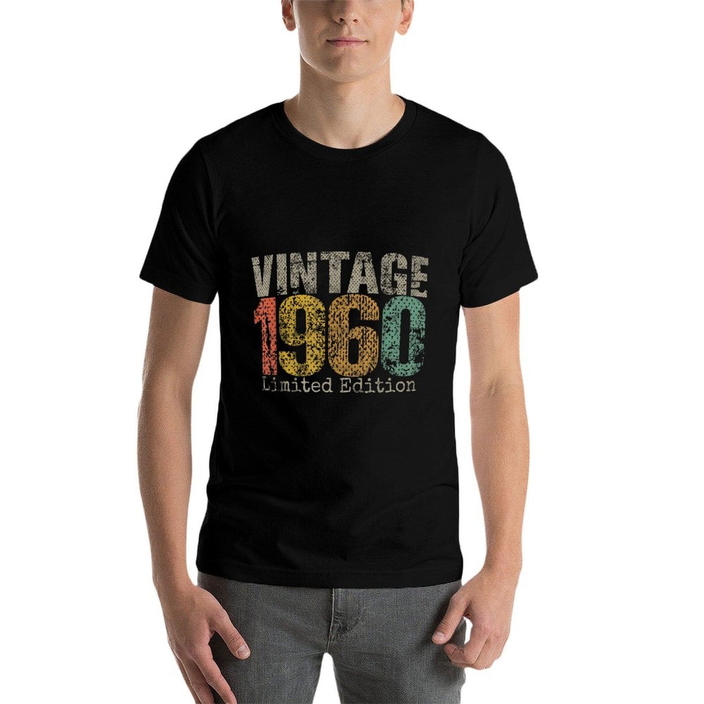 Vintage 1960 Limited Edition 65th Birthday Gifts 65 Year Old  Soft T-Shirt