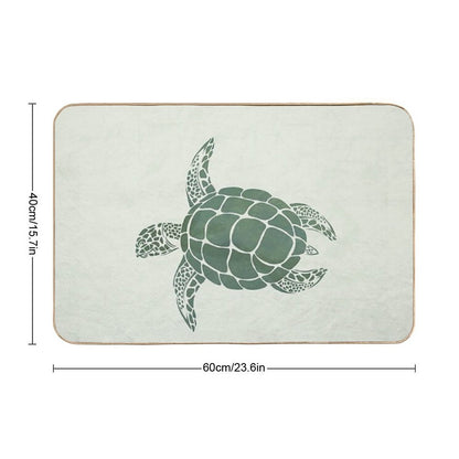 Sea Turtle  Eco-Friendly Bath Mat