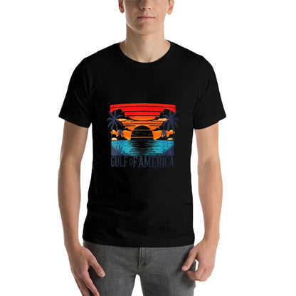 Gulf of USA America Raglan Baseball Polyester Blend T-Shirt