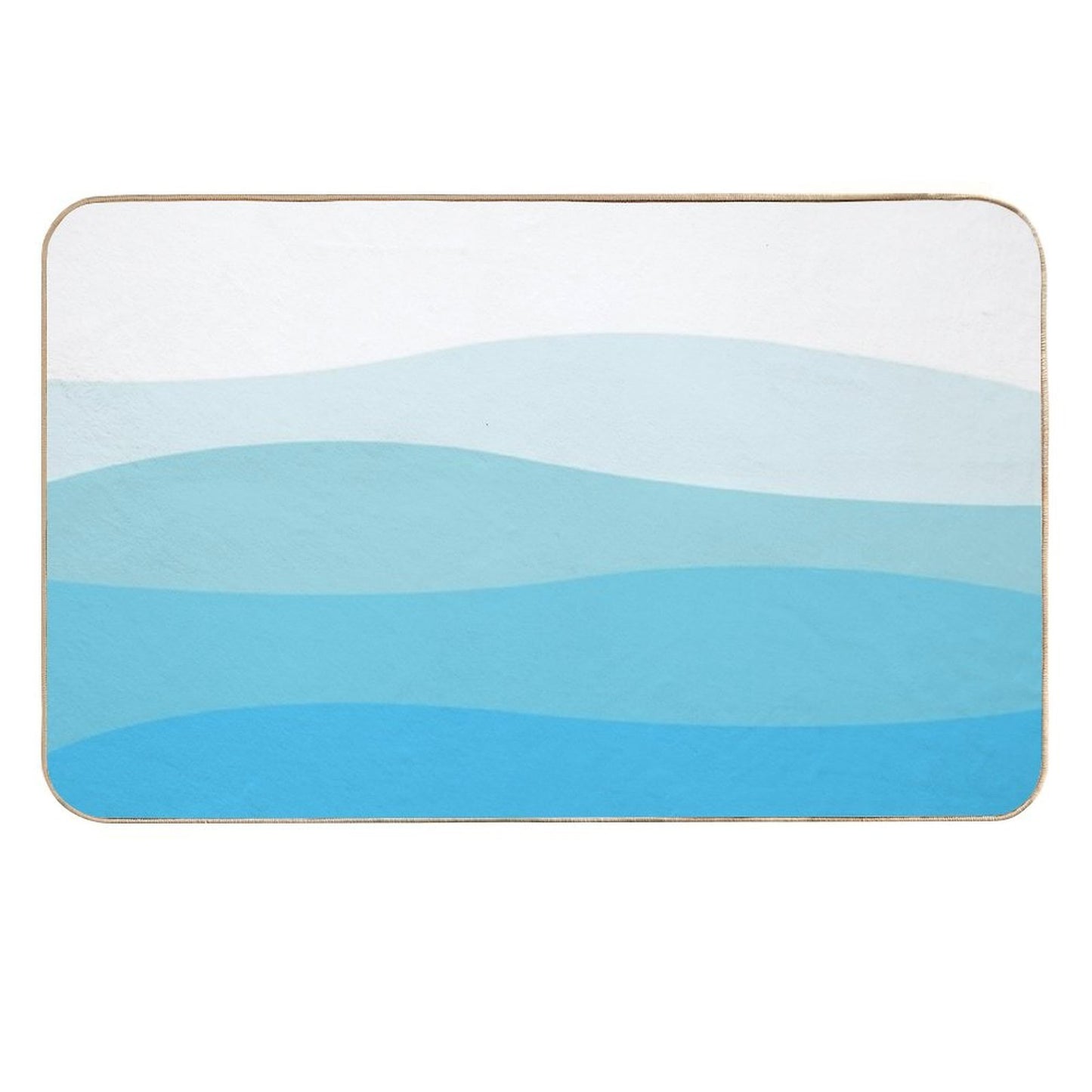 Ocean Waves  Versatile Bath Mat
