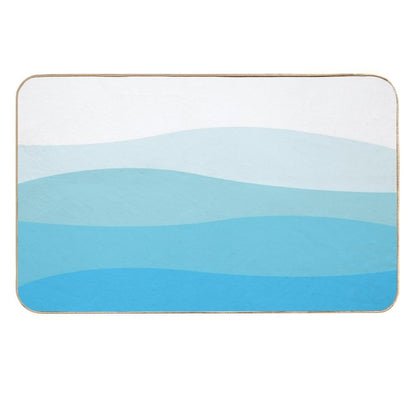 Ocean Waves  Versatile Bath Mat