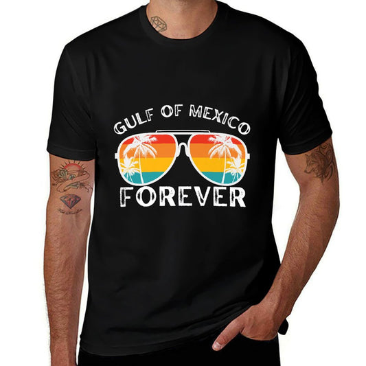 Gulf of USA America Gulf Of Mexico Retro Throwback Design Premium Soft T-Shirt