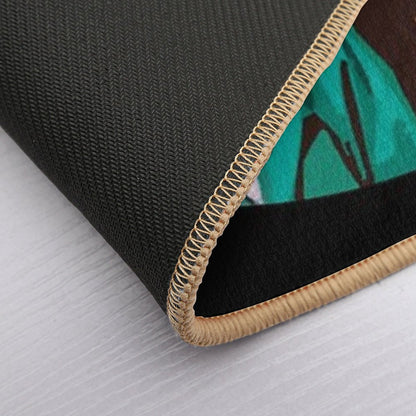 Animated Heathers Faces  Versatile Bath Mat