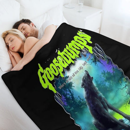RL Stines Goosebumps Nightmares Multi-functional Throw Blanket