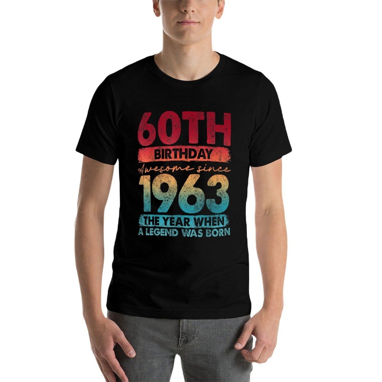 Vintage 1963 60 Year Old Gifts Limited Edition 60th Birthday  Lightweight T-Shirt