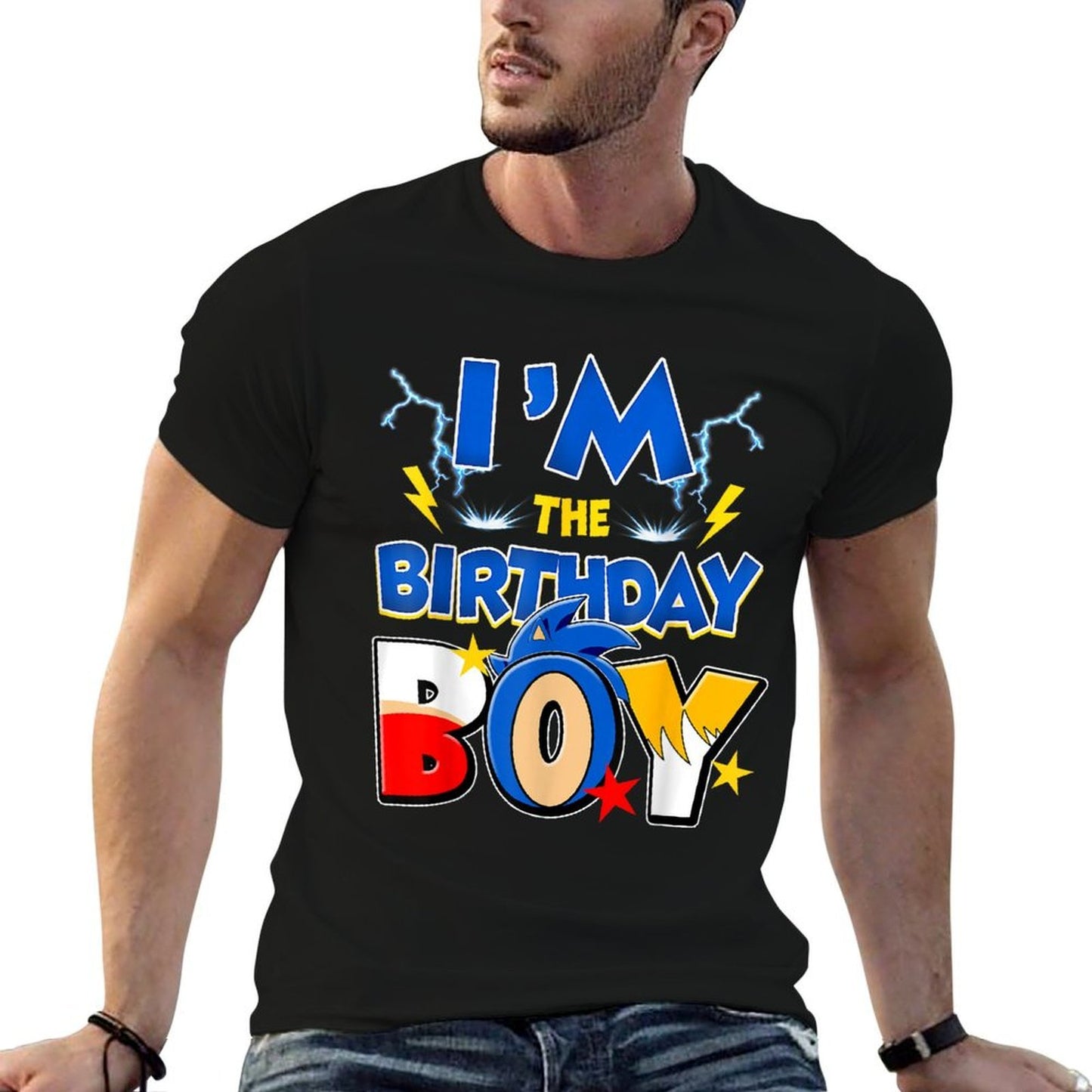I'm The Birthday Boy Family Matching Party Video Game  High-quality Stitching T-Shirt