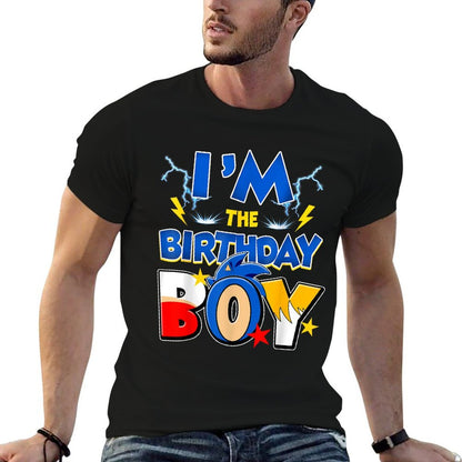 I'm The Birthday Boy Family Matching Party Video Game  High-quality Stitching T-Shirt
