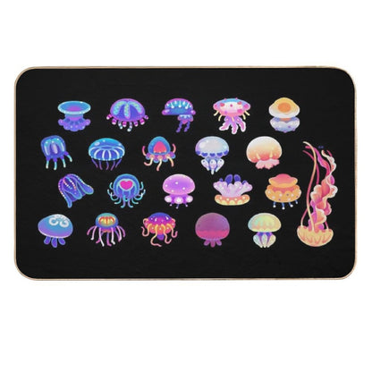 Jellyfish Day  Long-Lasting Bath Mat