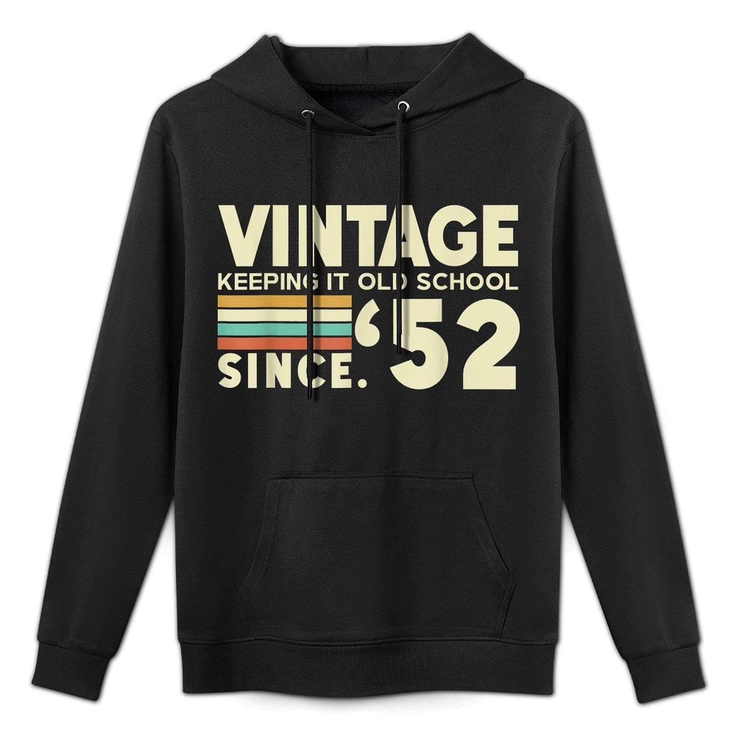 70th Birthday T Shirt Keeping It Old School Since 1952 Colorfast Hoodie