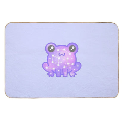 Galaxy Frog  Anti-Trip Bath Mat