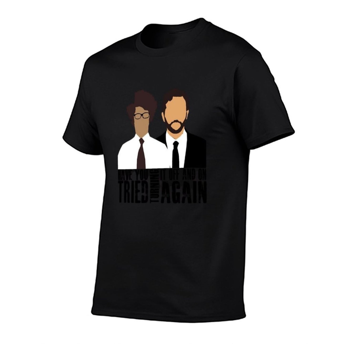 IT Crowd  Oversized Silhouette T-Shirt