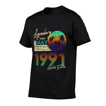 Legendary Since Bday May 1991 Vintage 30Th Birthday  Classic T-Shirt