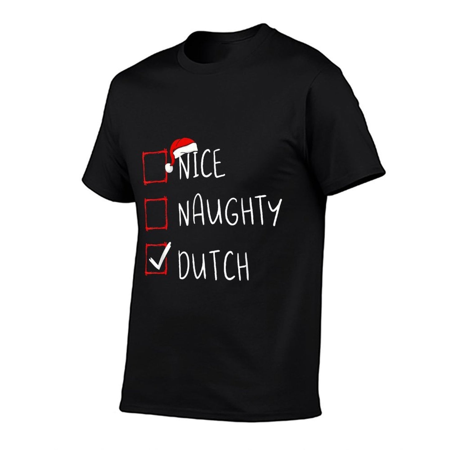 Nice Naughty Dutch Christmas Netherlands Heritage Roots  Classic T-Shirt