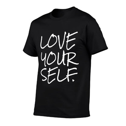 BTS Love Yourself Graphic  High-quality Stitching T-Shirt