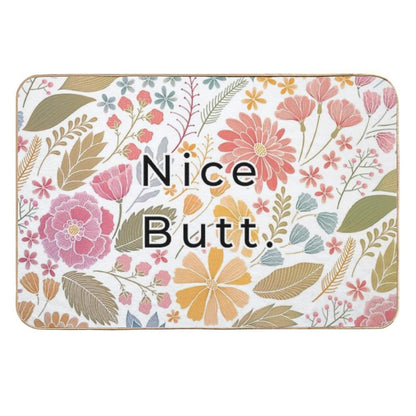 Nice Butt.  Versatile Bath Mat