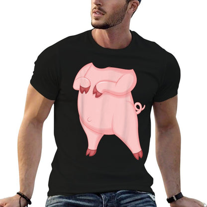 Pig Adult Kids Men Women Pig Costume  High-quality Stitching T-Shirt