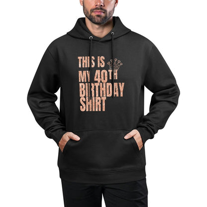 40th Birthday Gifts for Women Funny 40 Birthday Machine Washable Hoodie