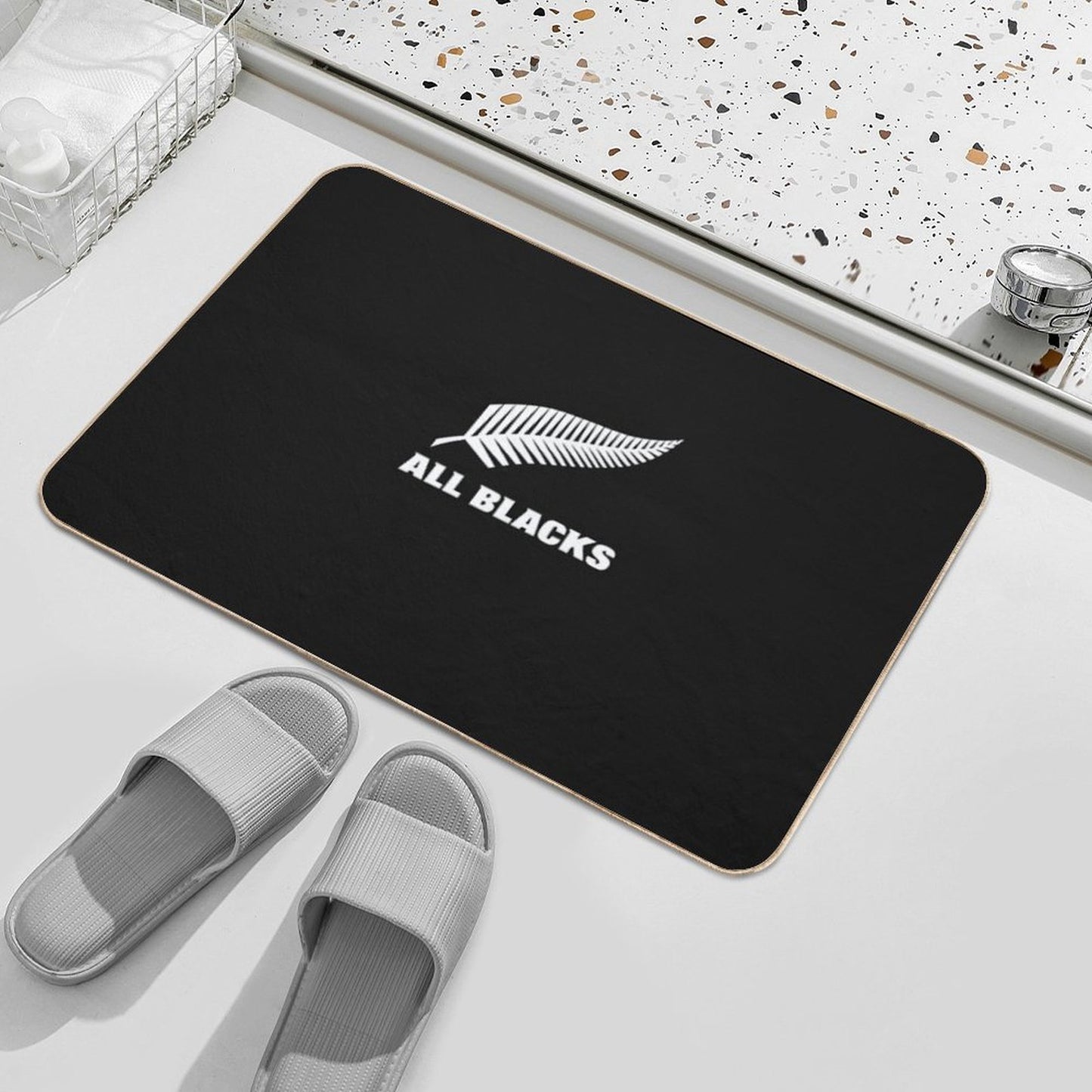 Best Selling - All Blacks Essential T-Shirt  Toxin-Free Bath Mat