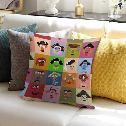 Treasure Island Pirates Soft Durable Construction Throw Pillow