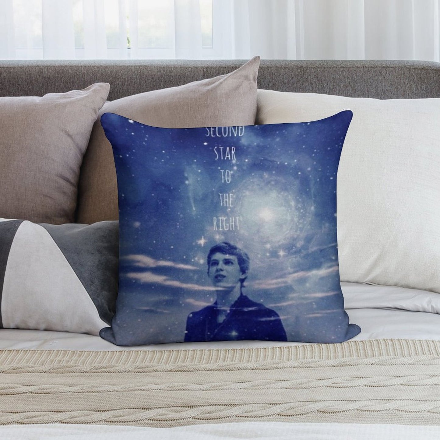 Once Upon A Time Peter Pan Merchandise Soft Washable Throw Pillow