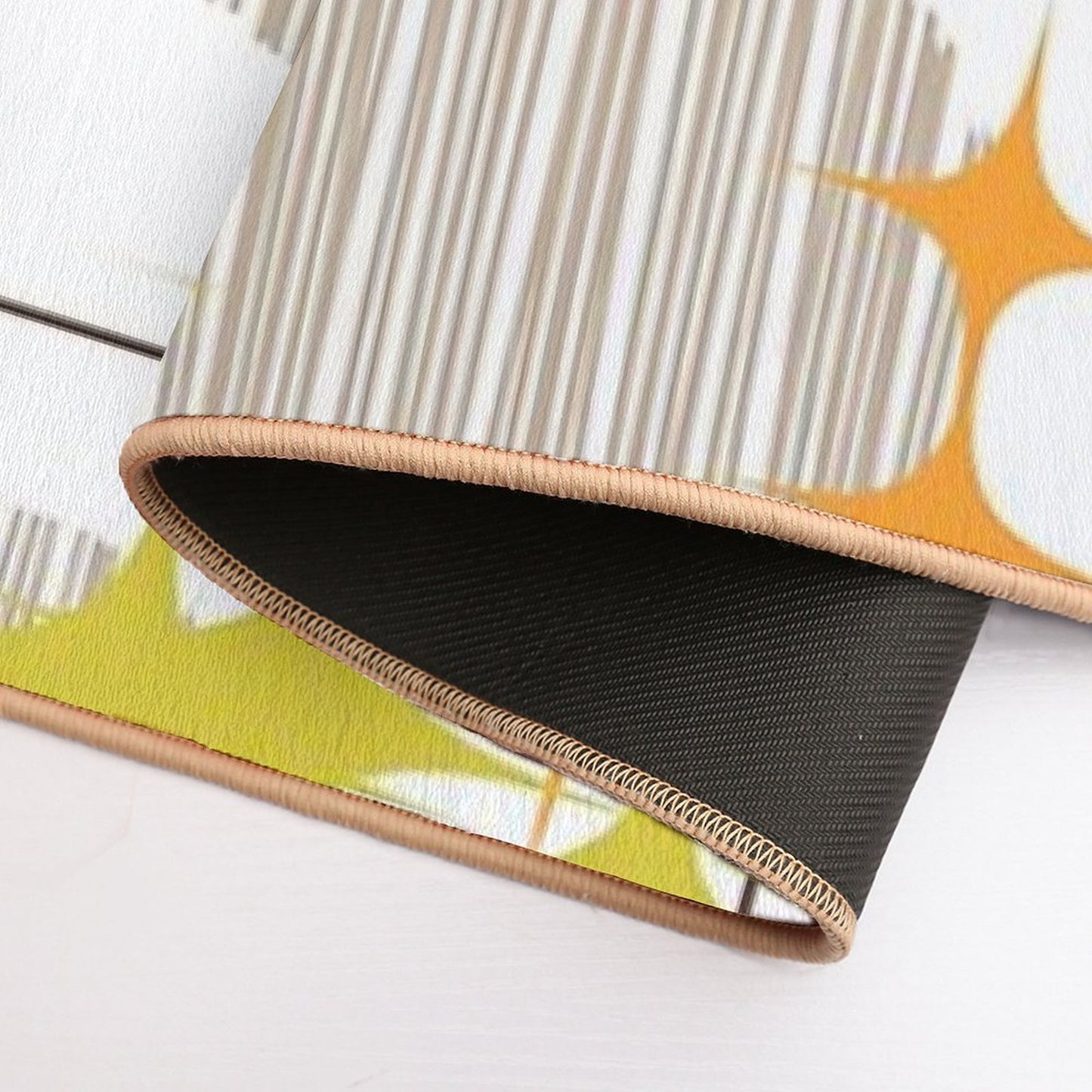 Eames Era Starbursts And Globes 3  Absorbent Bath Mat