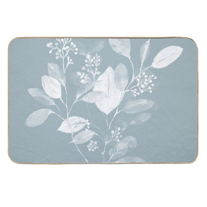 Light Blue Eucalyptus  Versatile Bath Mat