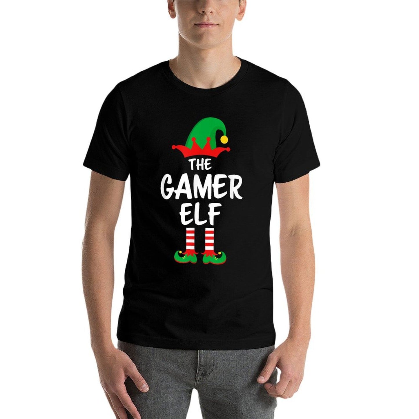 The Gamer Elf Matching Family Christmas  Versatile T-Shirt