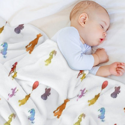 Animals Inspired Sheet All-season Throw Blanket