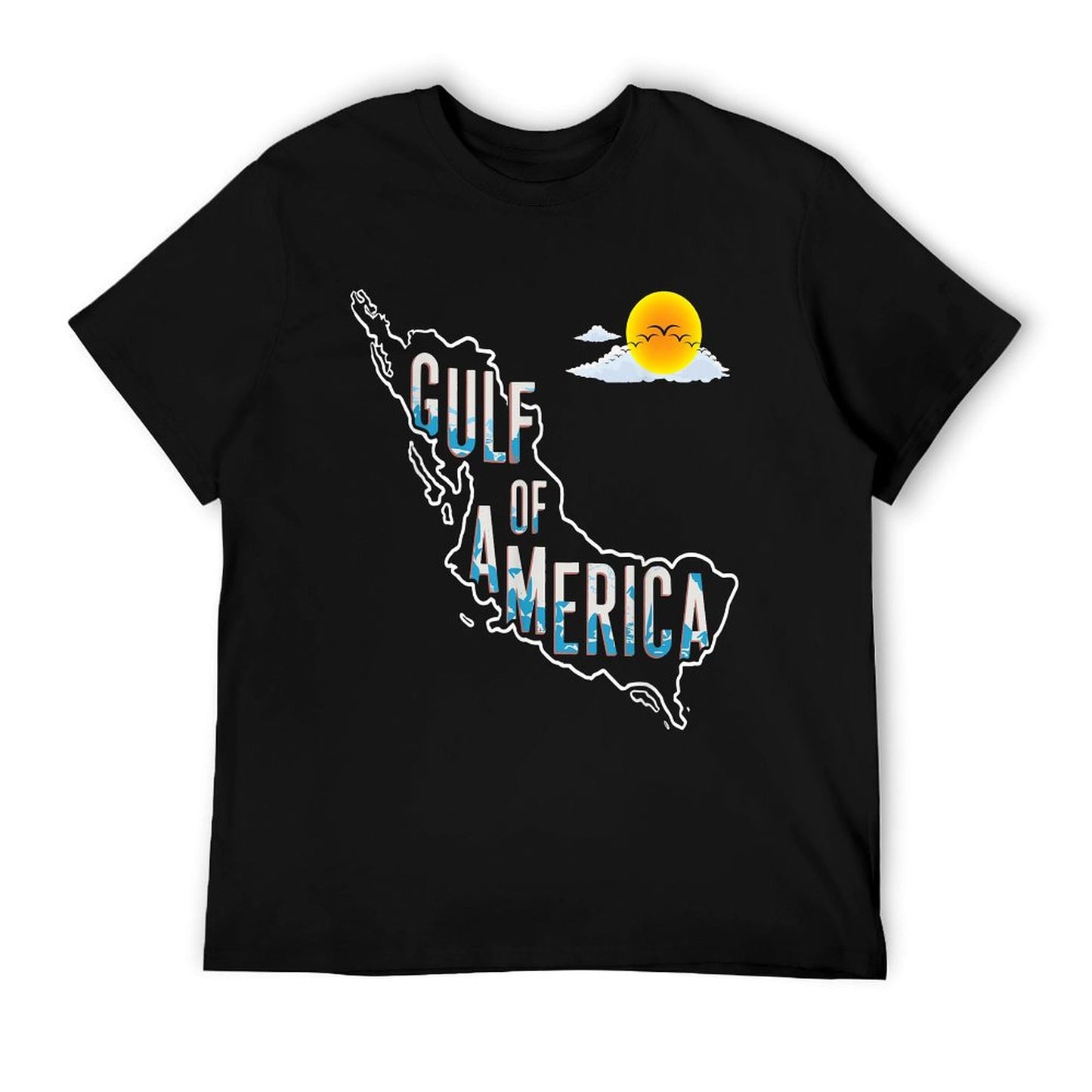 Gulf of United States of America Est 2025 USA American Flag Quick-drying T-Shirt