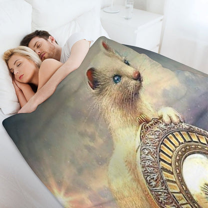 His Dark Materials - Pan & Alethiometer Durable Throw Blanket