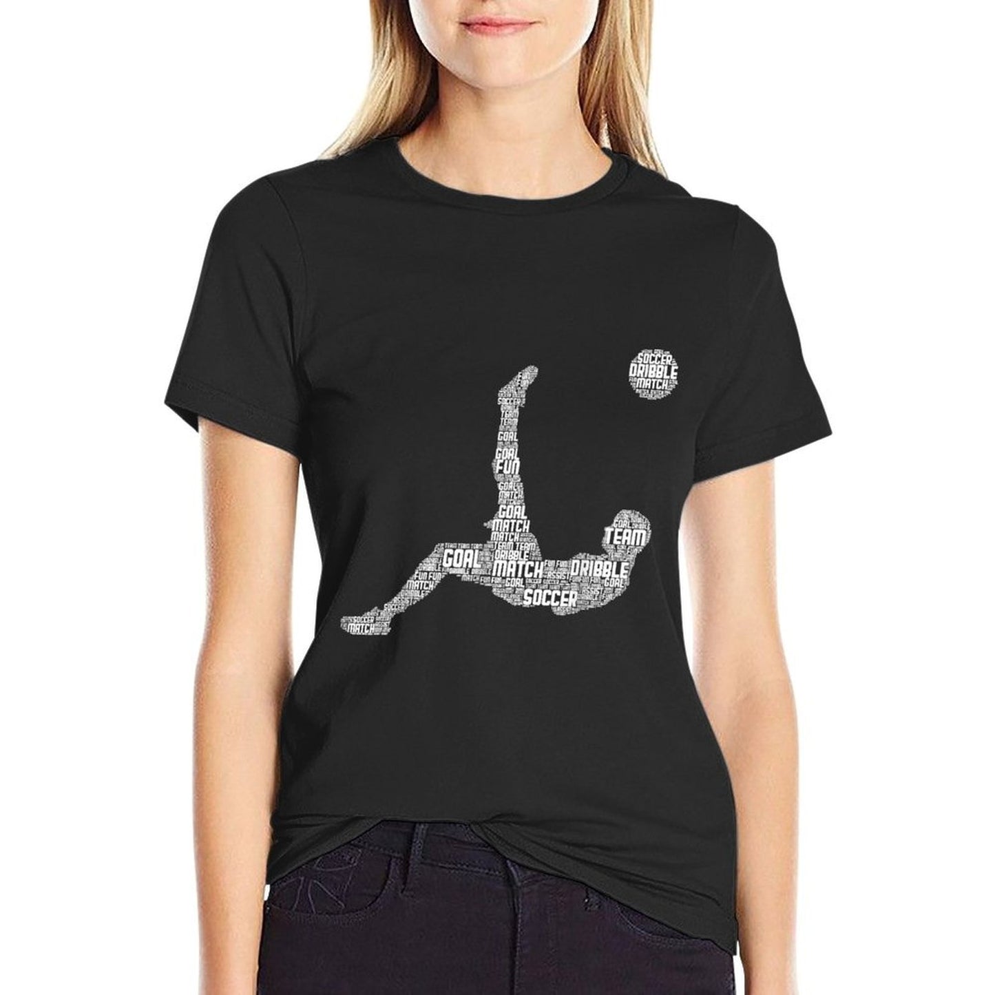 Soccer Player Men Boys Kids  Classic T-Shirt