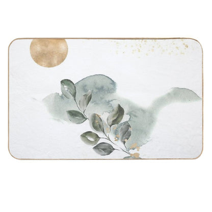Ikebana Gentle Composition  Eco-Friendly Bath Mat