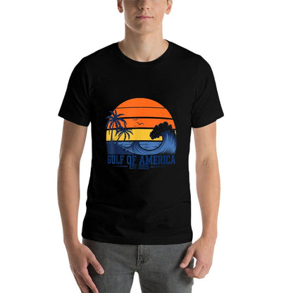 Retro Vintage Gulf Of US America 2025 American Gifts Moisture-wicking T-Shirt