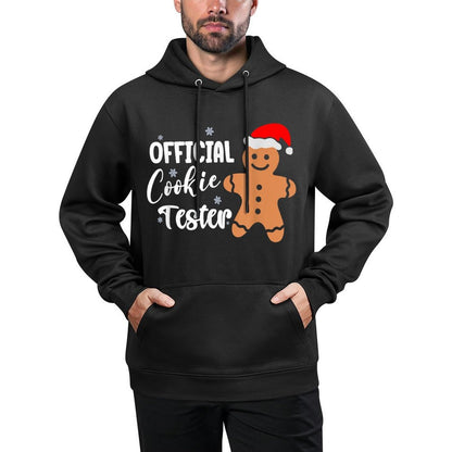 Official Cookie Tester - Christmas Baking Men Women Children Shrink-Resistant Hoodie