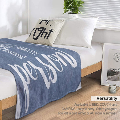 You'll Always Be My Person Velvety-soft Throw Blanket
