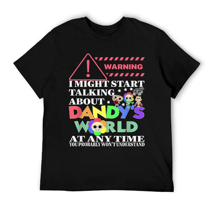 Dandy's World Characters Funny For Men Women Kids High-quality Stitching T-Shirt