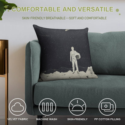 Explorer Soft Ultra-Soft Texture Throw Pillow