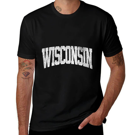 Wisconsin Vintage City Comfortable T-Shirt