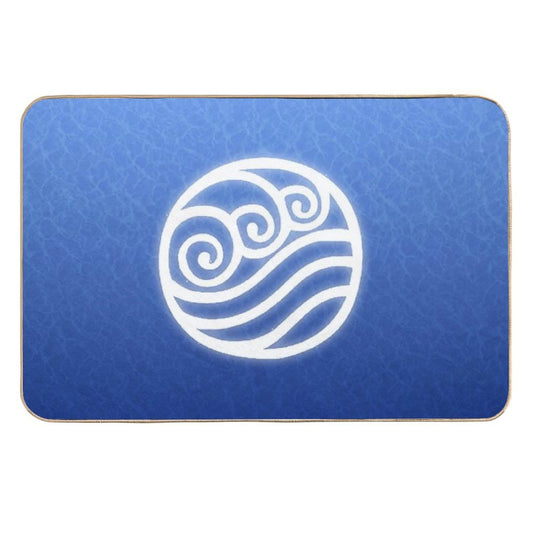 Avatar Water Bending Element Symbol  Eco-Friendly Bath Mat