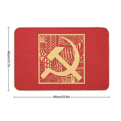 Vintage Soviet Art  Toxin-Free Bath Mat