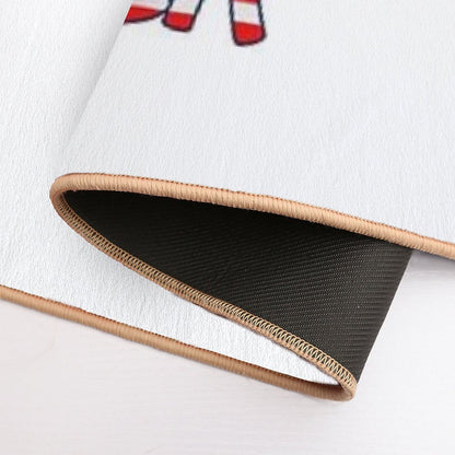 Merica Donald Trump 4th Of July Patristic American Flag  High-Traffic Bath Mat