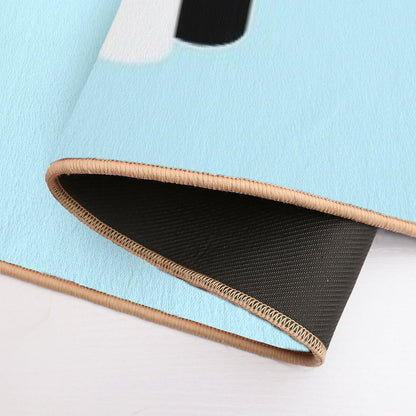 Cauldron Bubbles Blue  Long-Lasting Bath Mat