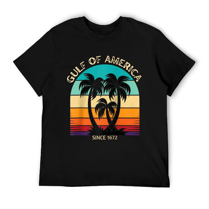 Gulf of USA America Retro Throwback Design Raglan Baseball Lightweight T-Shirt
