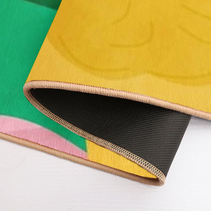 Spa Day, Towel-Wrapped Duck, Self-Care Sunday Illustration, Pink Towel & Bubbles Poster, Pampered Duck Cozy Bath Time  Long-Lasting Bath Mat