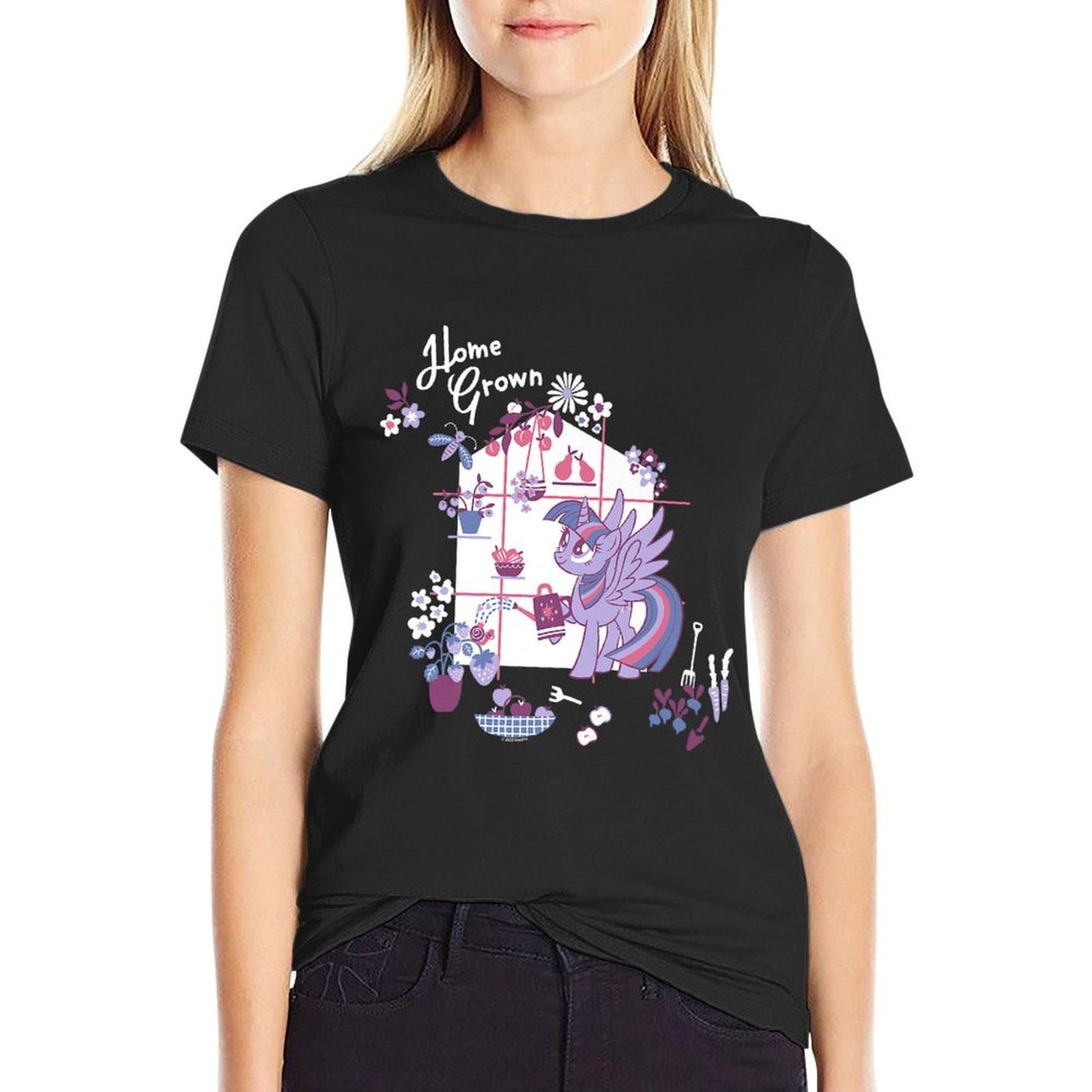 My Little Pony Friendship Is Magic Twilight Home Grown Premium  Heathered Texture T-Shirt