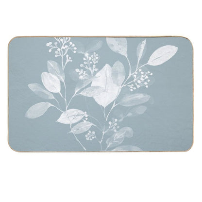 Light Blue Eucalyptus  Versatile Bath Mat